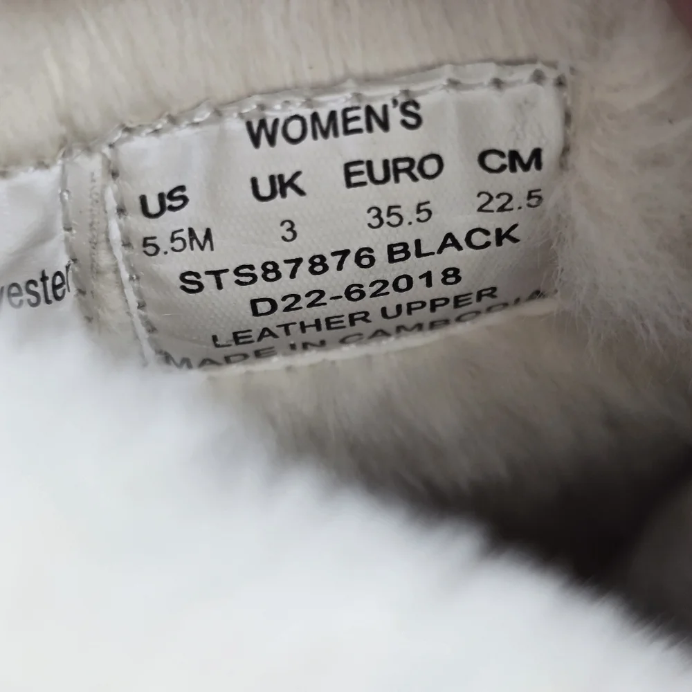 NIB Sperry Moc-Sider Booties, Black, Women's 5.5M - Picture 14 of 16